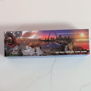 National Parks Memory Card Game, Monuments, Memorials, Educational, Homeschool